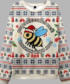 Alternative view of Christmas Bee Christmas Ugly Sweater