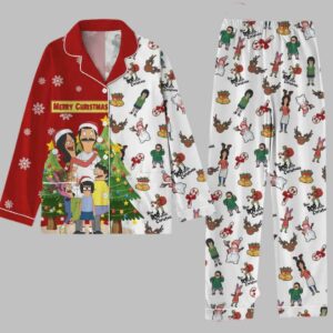 Alternative view of Christmas Bobs Burgers Pajamas Set