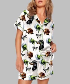 Alternative view of Christmas Boop Dog Pajama Set