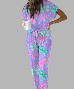 Alternative view of Christmas Bows Casual Pajama Set