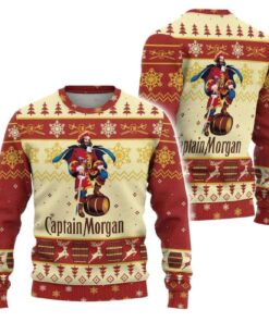 Christmas Captain Morgan Ugly Sweater