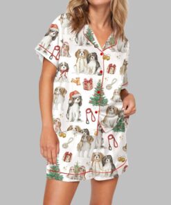 Christmas Cavalier King Charles Spaniel Pajama Set