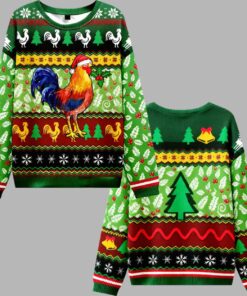 Christmas Chicken Ugly Christmas Sweater