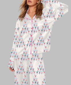 Christmas Cocktail Glass Pajama Set