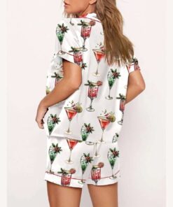 Alternative view of Christmas Cocktail Pajama Set