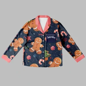 Alternative view of Christmas Cookie Pajamas Sets