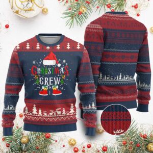 Christmas Crew Ugly Christmas Sweater - Grishko.com