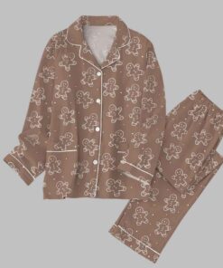 Christmas Gingerbread Pajama Set