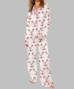 Alternative view of Christmas Hockey Pajama Set