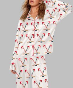 Christmas Hockey Pajama Set