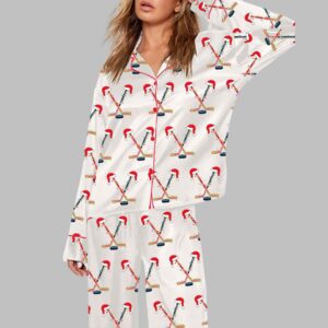 Christmas Hockey Pajama Set
