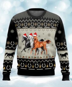 Christmas Horses Ugly Christmas Sweater