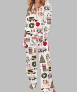 Alternative view of Christmas In New York Pajama Set For Women