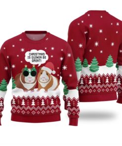 Christmas Is Guinea Be Great Ugly Holiday Sweater 
