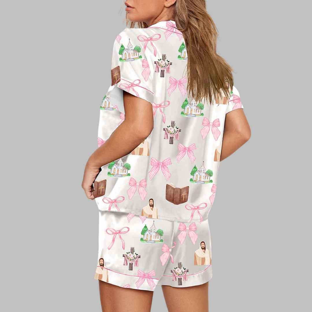 Christmas Jesus Pajama Set - Image 3