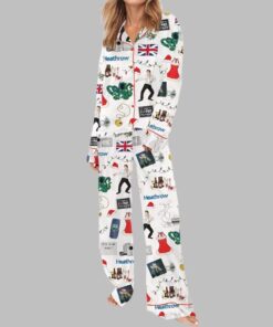 Alternative view of Christmas Love Actually Pajama Set