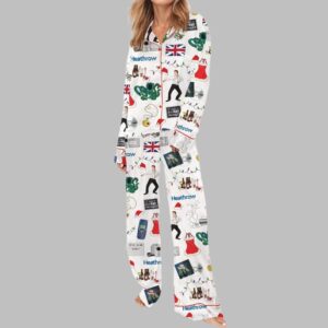 Alternative view of Christmas Love Actually Pajama Set