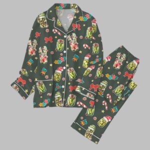 Alternative view of Christmas Pickle Pajamas Set