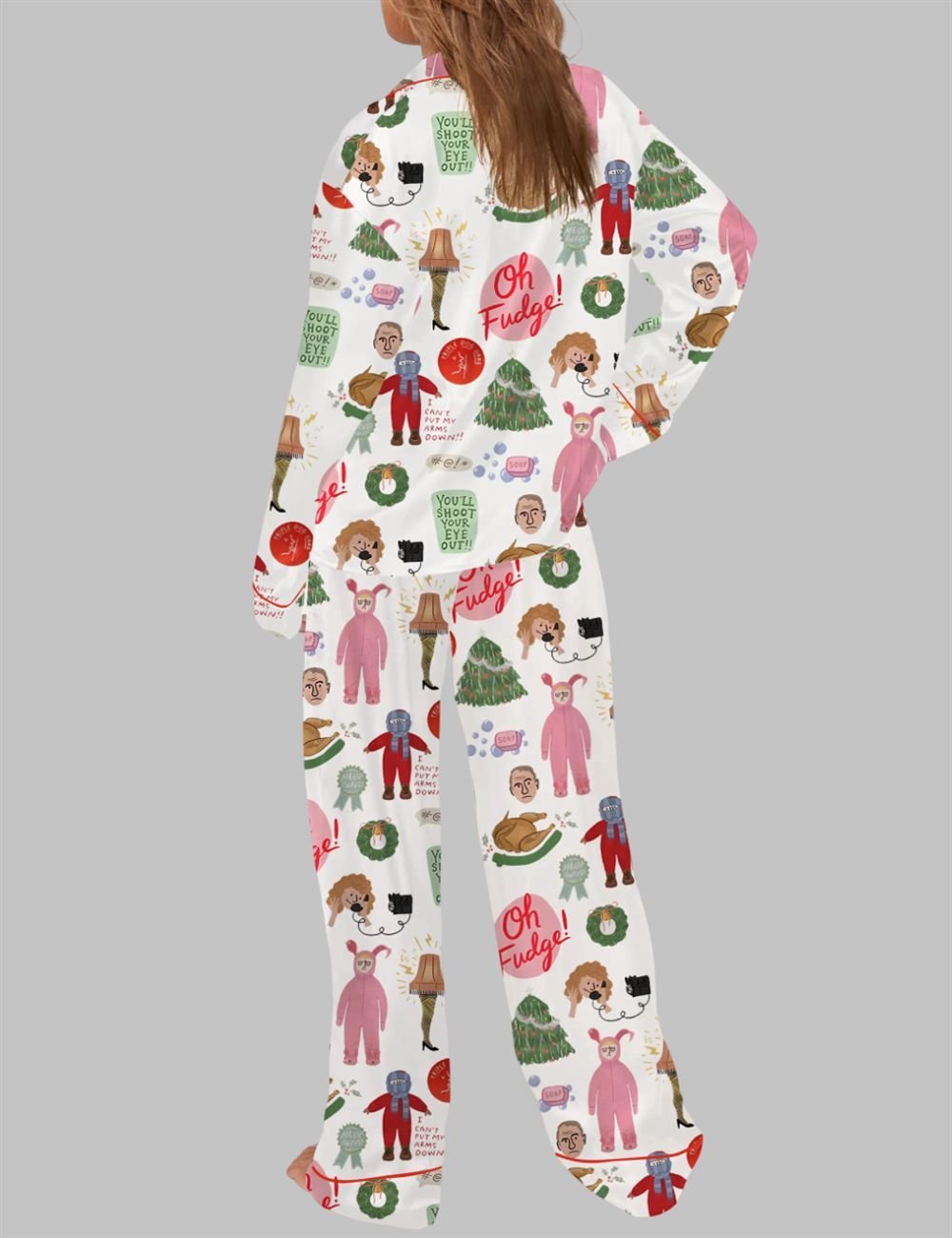 Alternative view of Christmas Story Pajama Set For Women