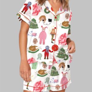 Christmas Story Pajama Set For Women