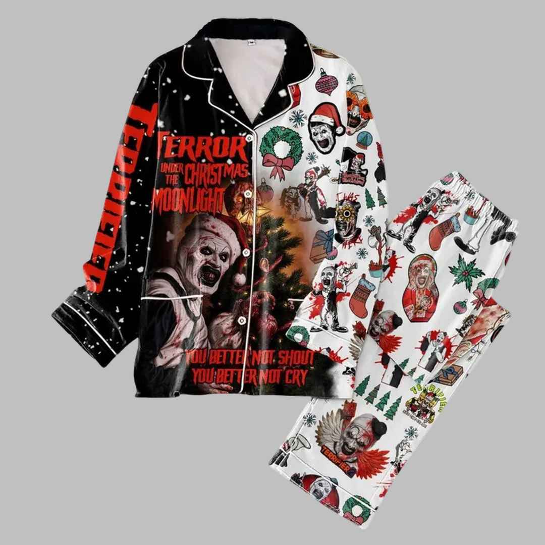 Christmas Terrifier 3 Terror Pajama Set