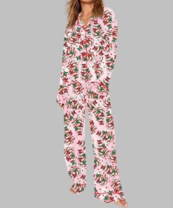 Alternative view of Christmas Tree Cakes Pajama Set