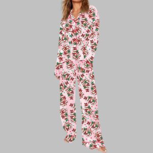 Alternative view of Christmas Tree Cakes Pajama Set
