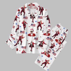 Christmas Trump Dancing Pajamas Set