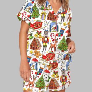 Christmas Vibes Pajama Set For Women