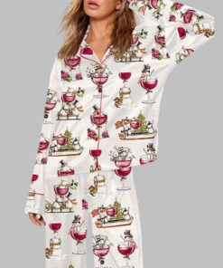 Christmas Winey Snowman Pajama Set