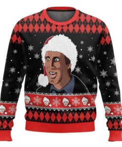 Clark Griswold Santa Hat National Lampoon's Christmas Vacation Ugly Sweater