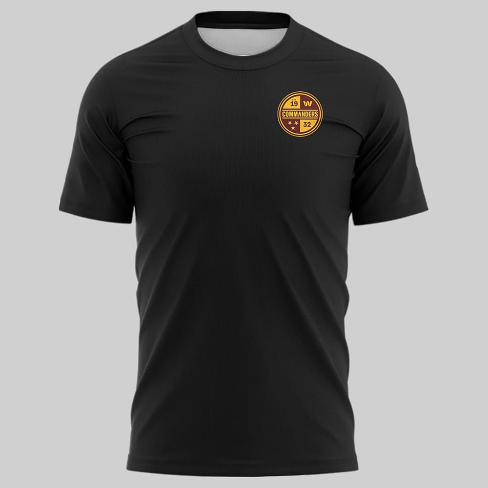 Alternative view of Coach Dan Quinn Commanders Raise Hail Shirt