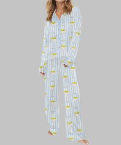 Alternative view of Coastal Martini Silky Satin Pajama Set