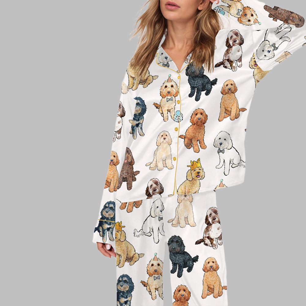 Cockapoo Pajama Set For Women