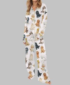 Alternative view of Cockapoo Silky Satin Pajama Set