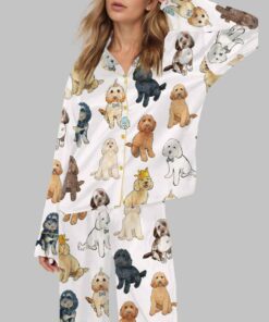 Cockapoo Silky Satin Pajama Set
