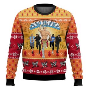 Cody Avengers Cody Rhodes Ugly Christmas Sweater