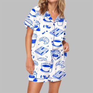 Coffee Lover Pajama Set For Women