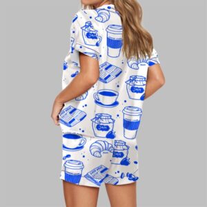 Alternative view of Coffee Lover Pajama Set For Women