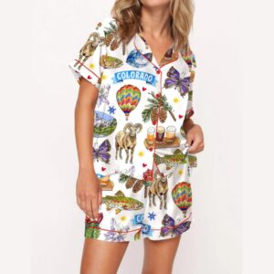 Colorado State Travel Pajama Set