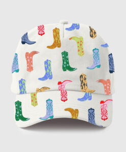 Colorful Cowboy Boot Hat