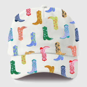 Colorful Cowboy Boot Hat