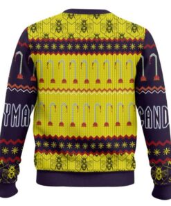 Alternative view of Come With Me And Be Happy Candyman Ugly Christmas Sweater