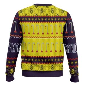 Alternative view of Come With Me And Be Happy Candyman Ugly Christmas Sweater