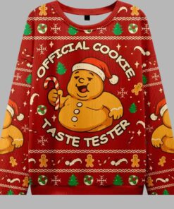 Alternative view of Cookie Tester Ugly Christmas Sweater
