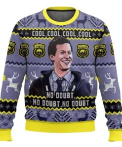 Cool Cool Cool Jake Peralta Brooklyn Nine-nine Ugly Christmas Sweater