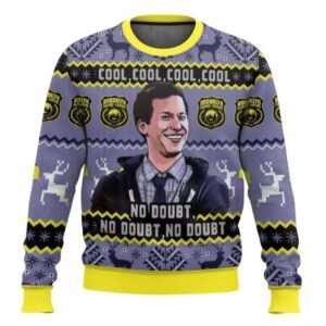 Cool Cool Cool Jake Peralta Brooklyn Nine-nine Ugly Christmas Sweater