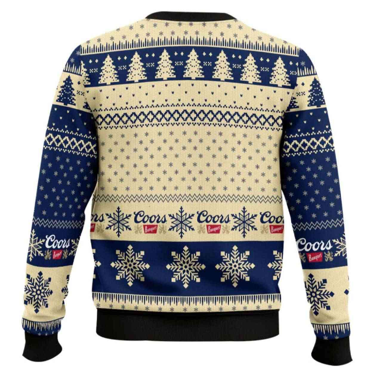 Alternative view of Coors Banquet Groot Ugly Christmas Sweater