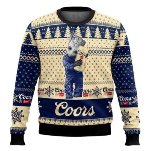 Coors Banquet Groot Ugly Christmas Sweater