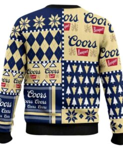 Alternative view of Coors Banquet Suit And Tie Ugly Christmas Sweater